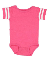 Picture of Rabbit Skins Infant Football Fine Jersey Bodysuit