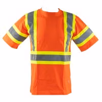 Tough Duck Safety Short Sleeve Cotton T-Shirt Additional Angle