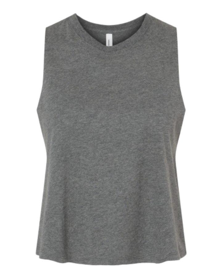 Picture of BELLA + CANVAS Women's Racerback Crop Tank