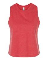 Picture of BELLA + CANVAS Women's Racerback Crop Tank