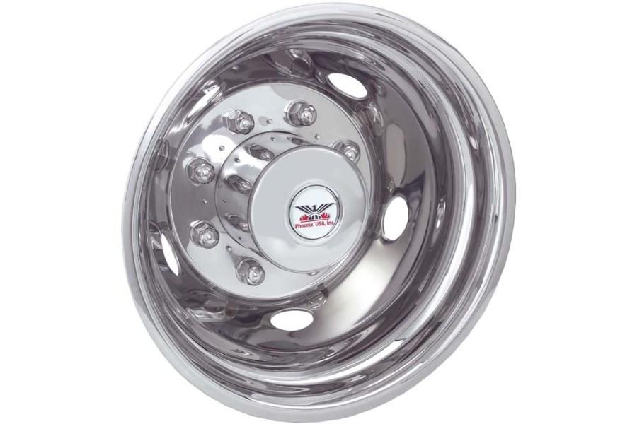 Picture of Phoenix Stainless Steel Wheel Simulators Stainless Steel '99 - '02 FordF450/F550