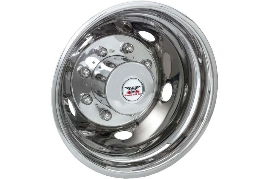 Picture of Phoenix Stainless Steel Wheel Simulators Stainless Steel '99 - '02 FordF450/F550