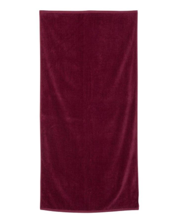 Picture of Q-Tees Velour Beach Towel