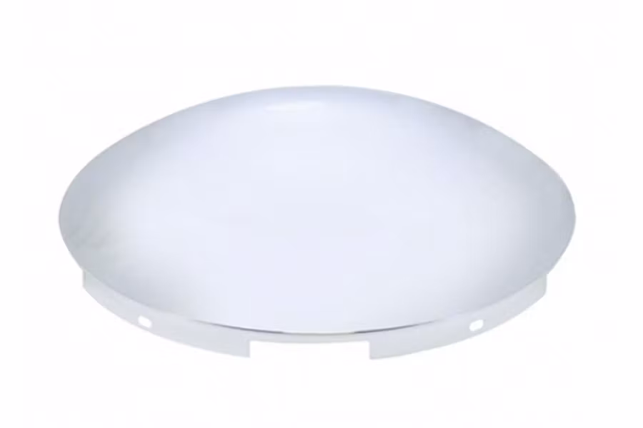 Picture of United Pacific Stainless Steel Halfmoon Front Hubcap