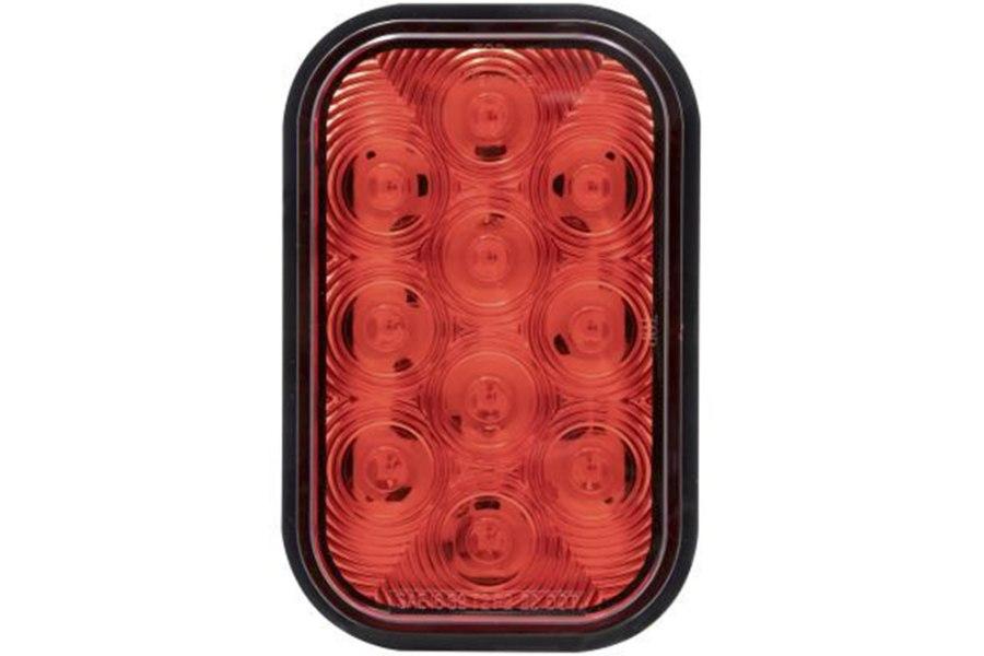 Picture of Maxxima Rectangular Red Stop/Turn/Tail - 10 LED