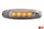 Picture of United Pacific LED Chrome Reflector Clearance Light with Clear Lens