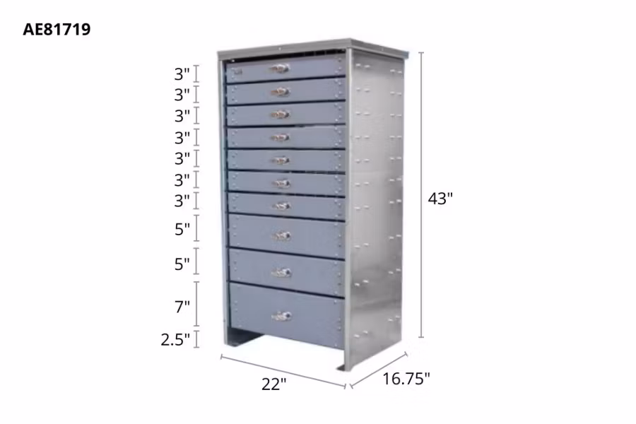 Picture of Stellar 10 Drawer Toolbox System