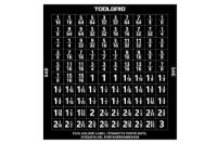 Picture of CTech Tool Grid Identification Labels