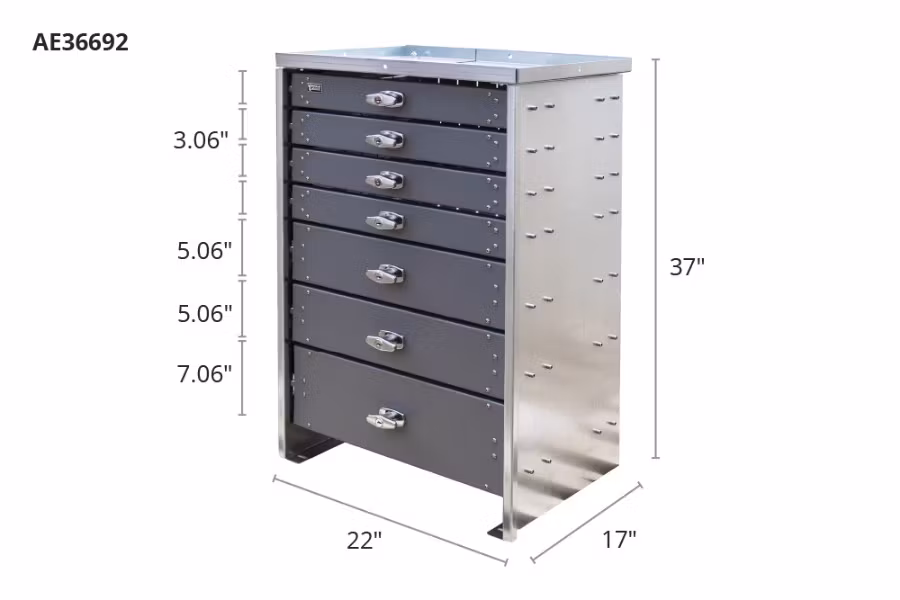 Picture of Stellar 7 Drawer Toolbox Systems