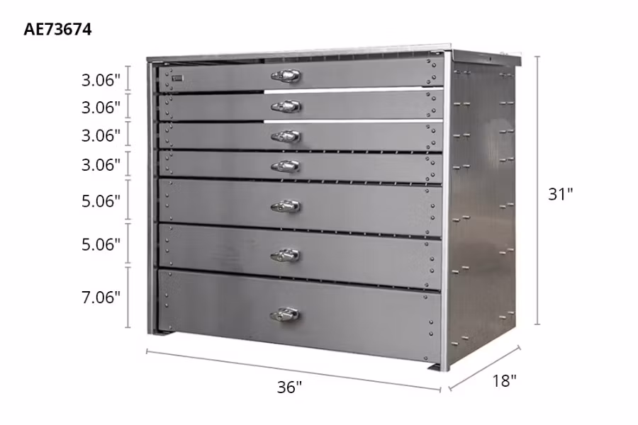 Picture of Stellar 7 Drawer Toolbox Systems