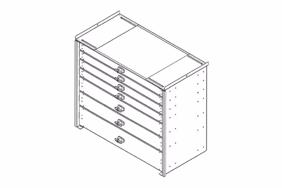 Picture of Stellar 7 Drawer Steel Toolbox Systems