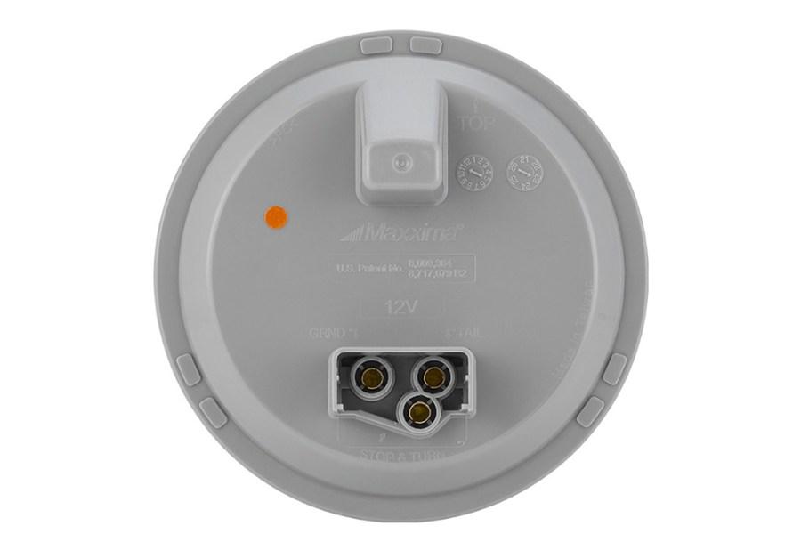 Picture of Maxxima 4" Round Amber Park/Turn - Clear Lens