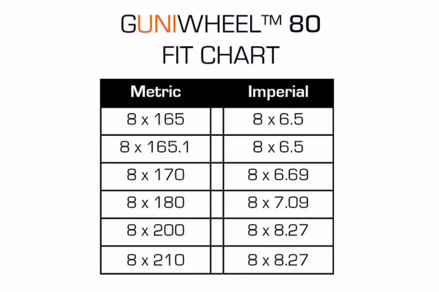 Picture of GUNI Wheel Hub and Wheel Kit