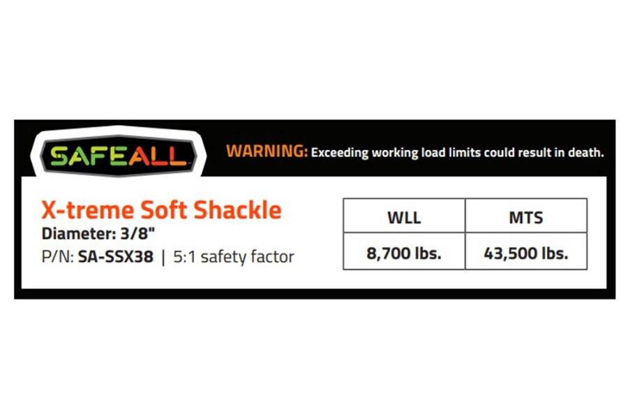 Picture of SafeAll Power Series Extreme Shackle