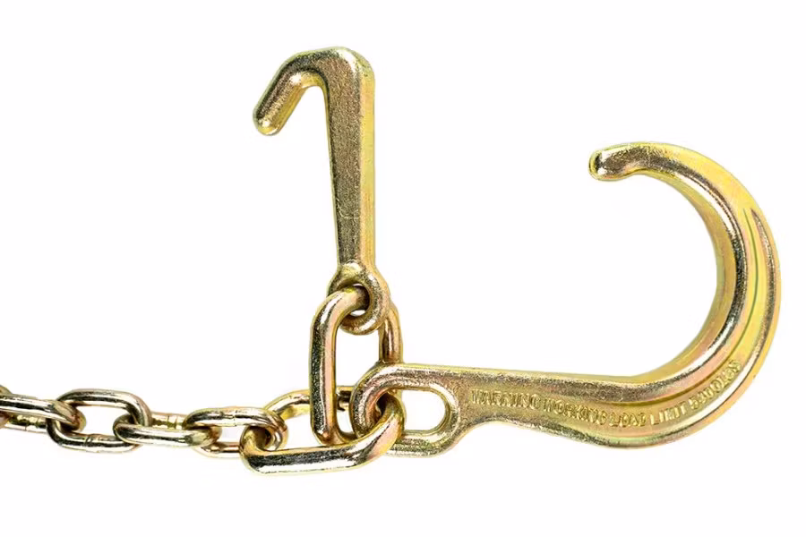 Picture of Zip's V-Chain Assembly with 8" J and Mini J Hooks