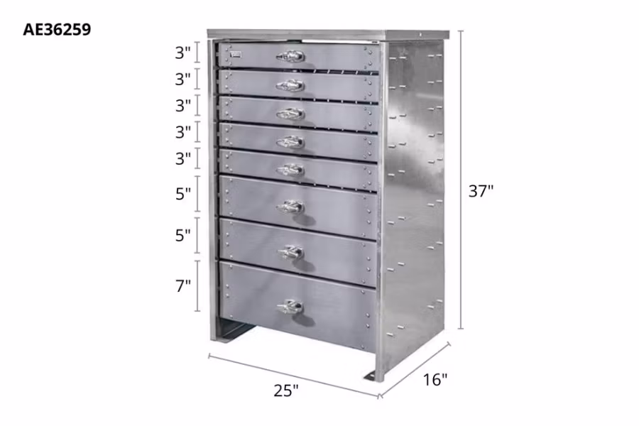 Picture of Stellar 8 Drawer Toolbox Systems