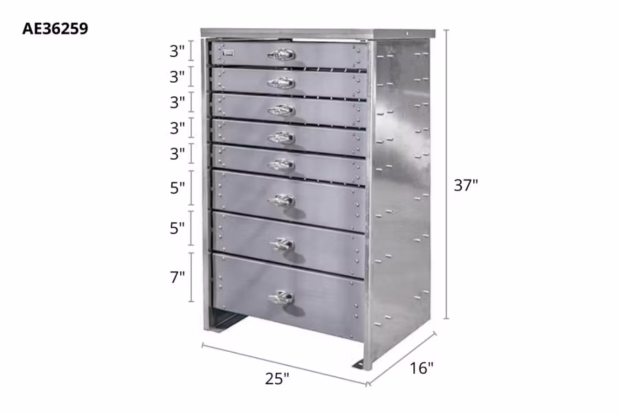Picture of Stellar 8 Drawer Toolbox Systems