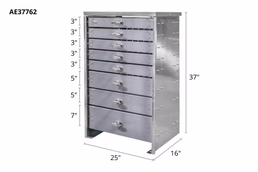 Picture of Stellar 8 Drawer Toolbox Systems