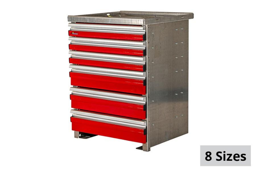 Picture of CTech 6 Drawer Red Toolbox Systems