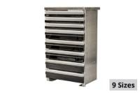 Picture of CTech 8 Drawer Black Toolbox Systems