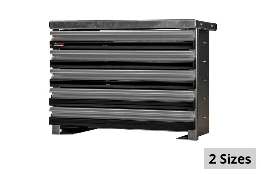 Picture of CTech 5 Drawer Black Toolbox Systems