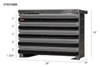 Picture of CTech 5 Drawer Black Toolbox Systems