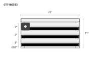 Picture of CTech 3 Drawer Black Toolbox Systems