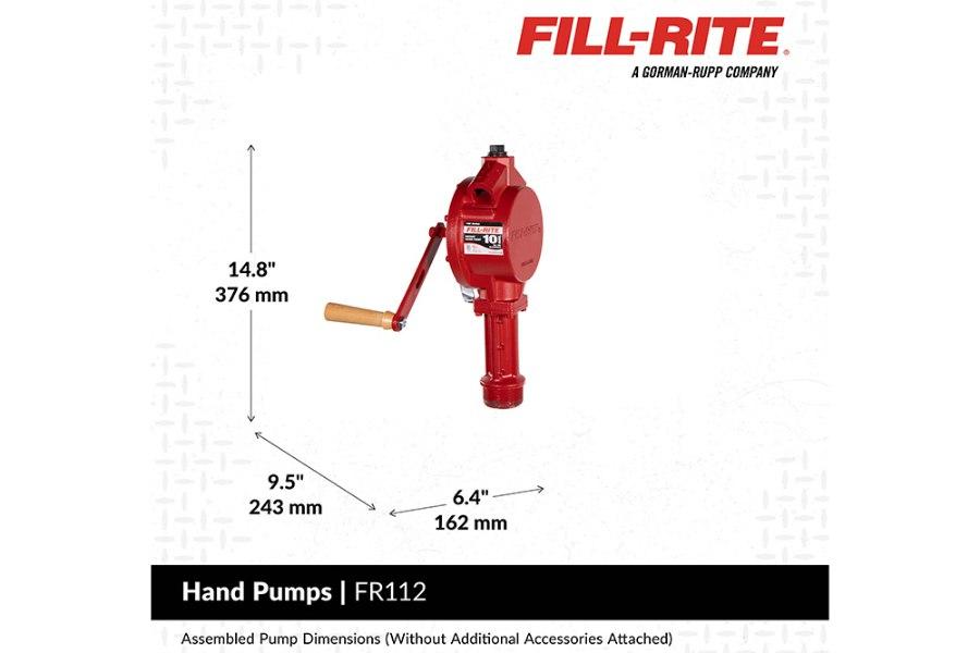 Picture of Fill-Rite Fuel Transfer Pump with Nozzle Spout