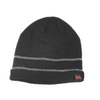 Tough Duck Hi-Vis Acrylic Knit Beanie w/ Reflective Striping