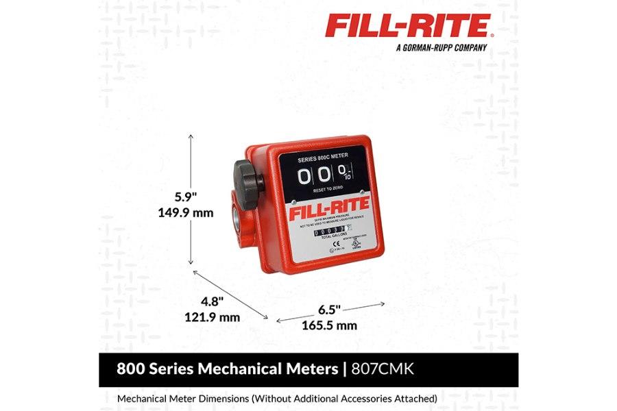 Picture of Fill-Rite 5-20 GPM 3-Digit Mechanical Fuel Transfer Meter