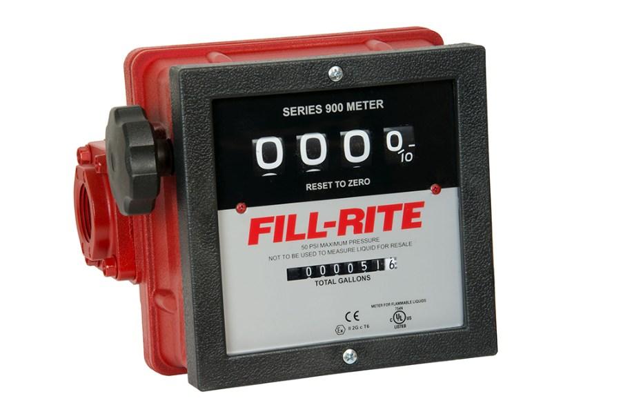 Picture of Fill-Rite 6-40 GPM 4-Digit Mechanical Fuel Transfer Meter