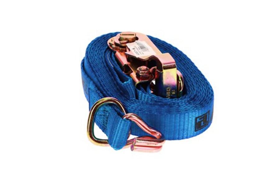 Picture of Ancra 1" Mini Ratchet Tie-Down Assembly w/ Wire Hooks and D-Rings