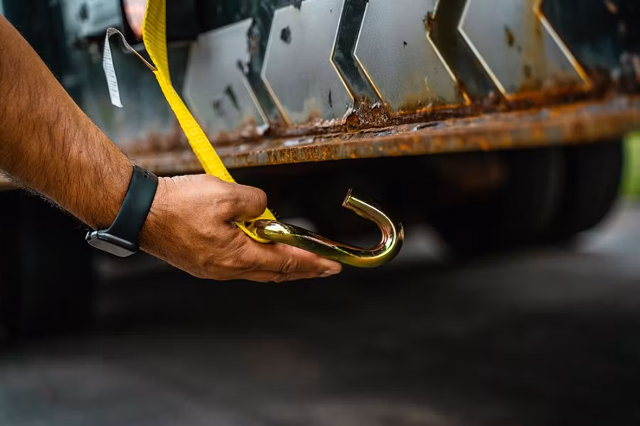 Picture of Zip's 2" Ratchet Tie-Down Assembly w/ Double J Hooks