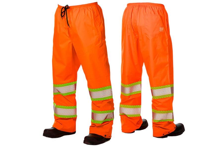 Picture of Tough Duck Safety Hi-Vis Packable Rain Pants