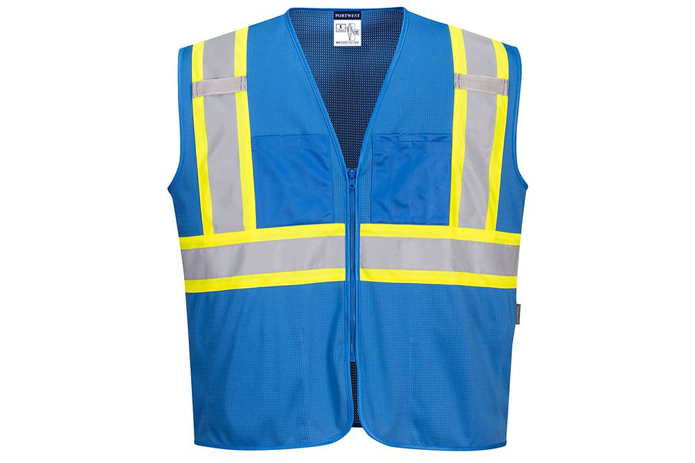 Picture of Portwest Iona Plus Black Mesh Vest