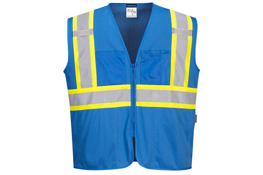 Picture of Portwest Iona Plus Black Mesh Vest