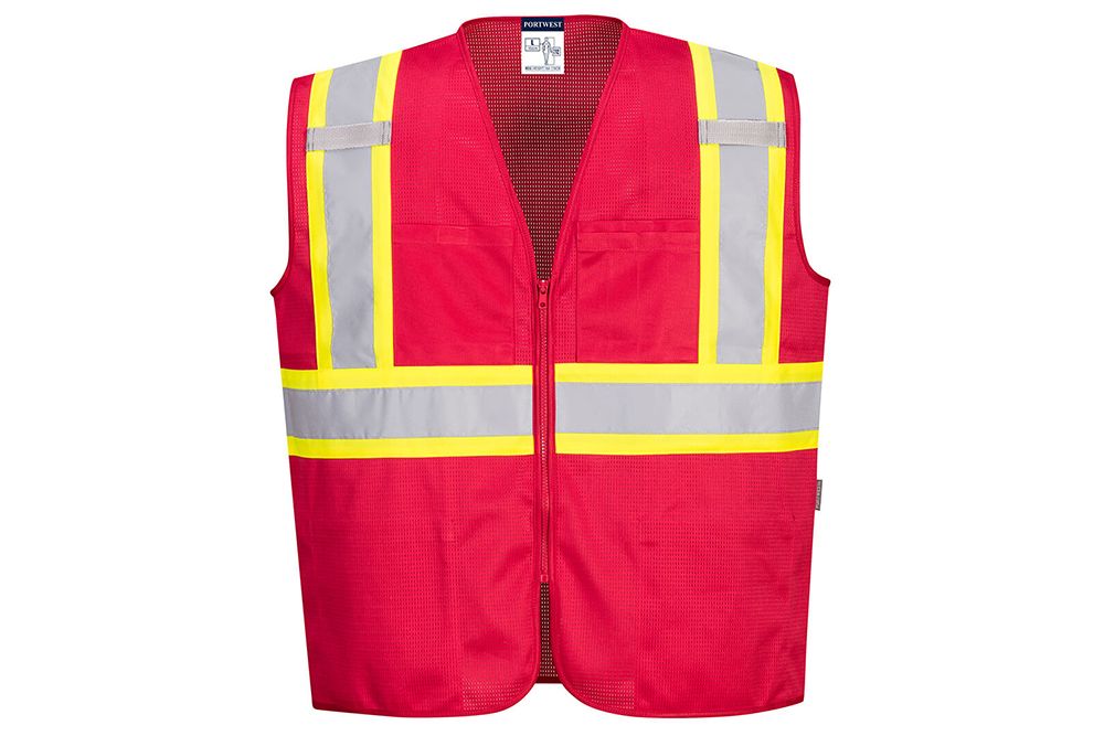 Picture of Portwest Iona Plus Black Mesh Vest