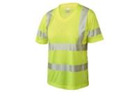 Tough Duck Ladies V-Neck Poly Jersey T-Shirt