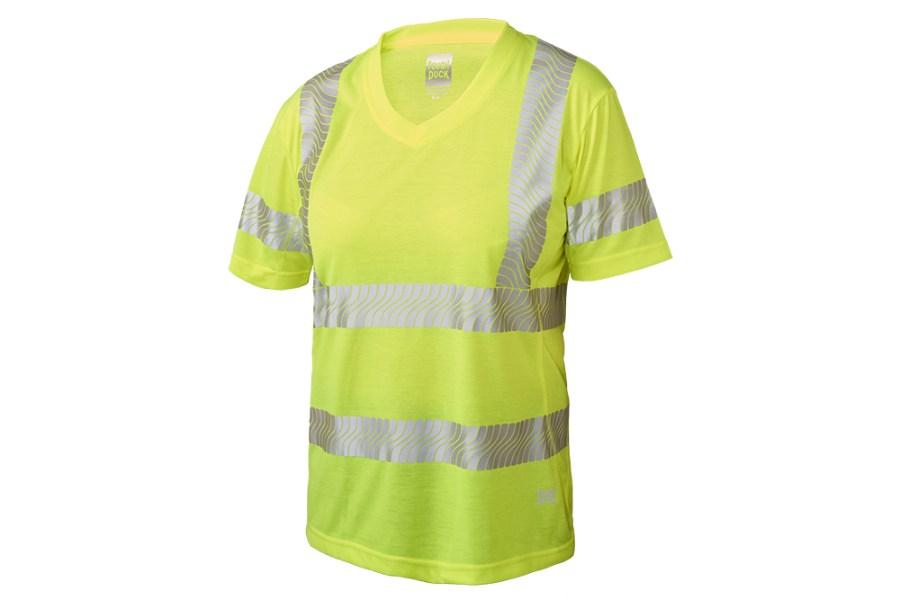 Picture of Tough Duck Ladies V-Neck Poly Jersey T-Shirt