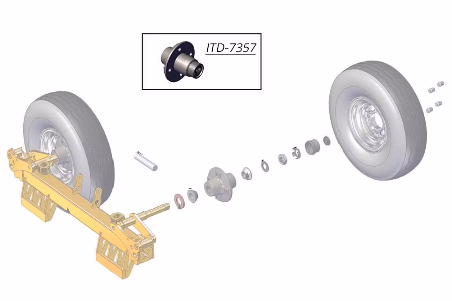 Picture of In The Ditch Wheel Hub Assembly