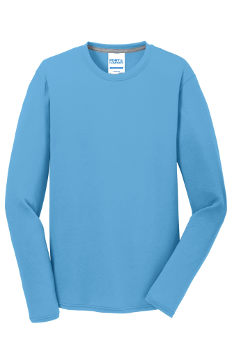Picture of Port & Company Long Sleeve Performance Blend Tee