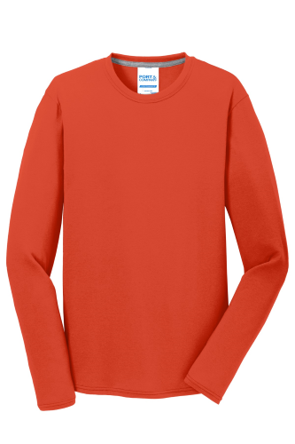 Picture of Port & Company Long Sleeve Performance Blend Tee