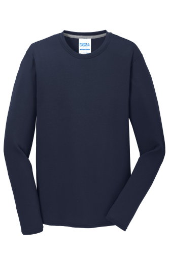 Picture of Port & Company Long Sleeve Performance Blend Tee