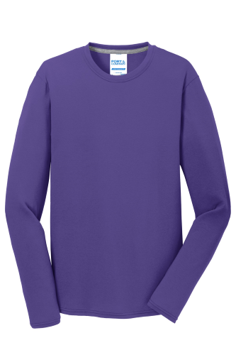 Picture of Port & Company Long Sleeve Performance Blend Tee