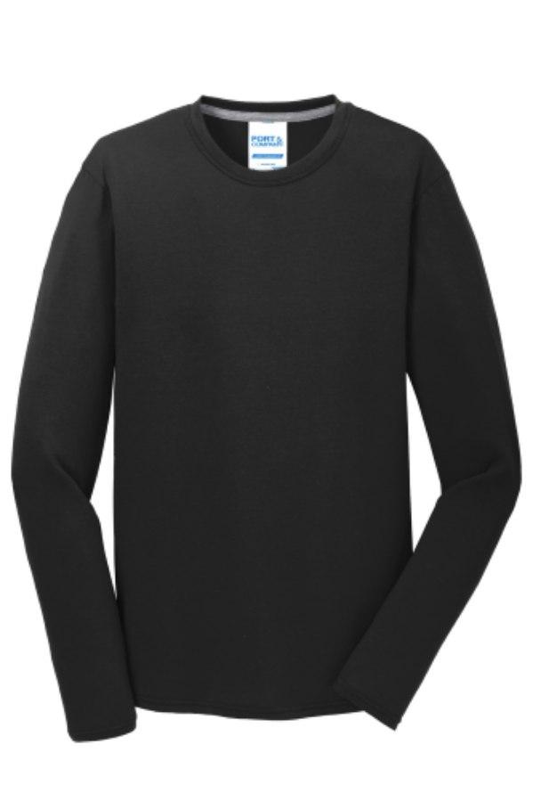 Picture of Port & Company Long Sleeve Performance Blend Tee