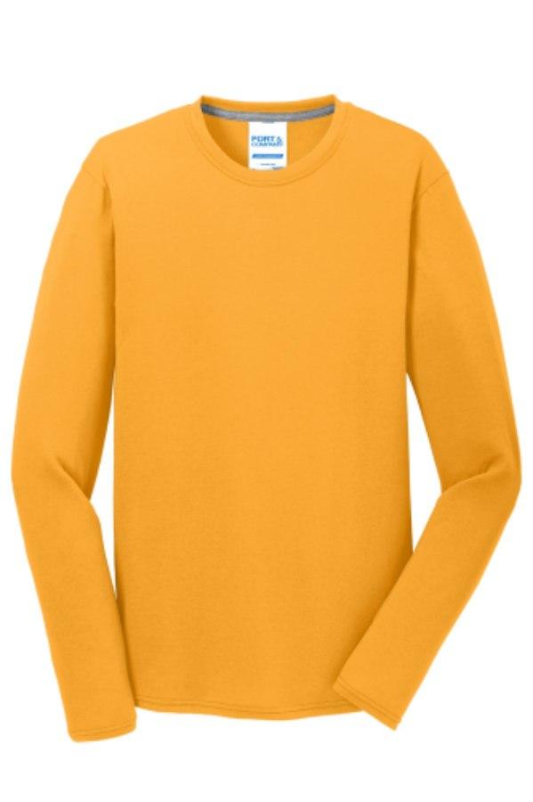 Picture of Port & Company Long Sleeve Performance Blend Tee