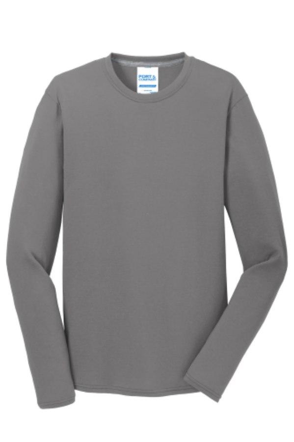 Picture of Port & Company Long Sleeve Performance Blend Tee