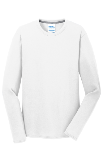 Picture of Port & Company Long Sleeve Performance Blend Tee