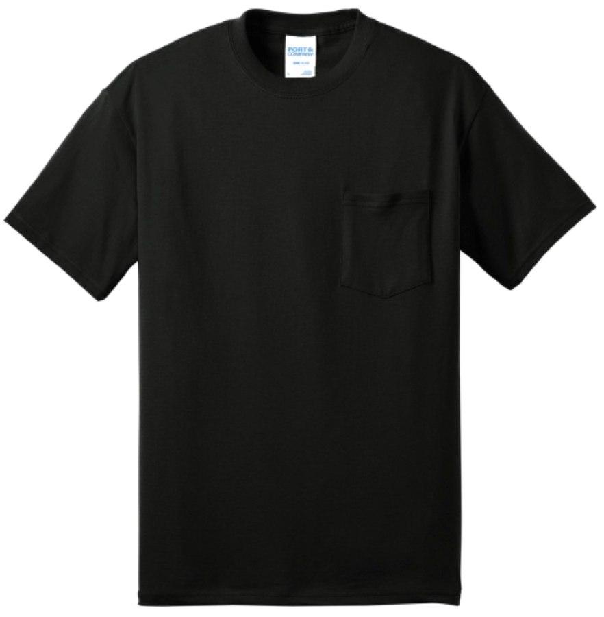 Picture of Port & Company Tall Core Blend Pocket T-Shirt