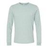 Picture of BELLA + CANVAS Heather CVC Long Sleeve Tee